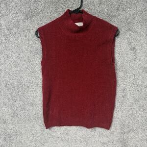 Vintage 90s Kikit Studio Sweater Vest S Minimalist Dark Academia Bayonettacore